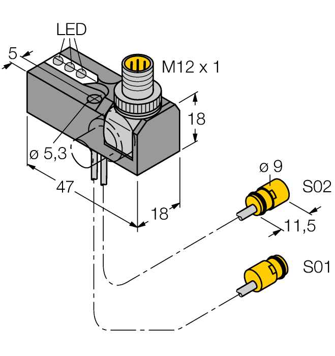  NI2-K09-0.095/0.11-BDS-2AP6X3-H1141/S34 Turck 1650039