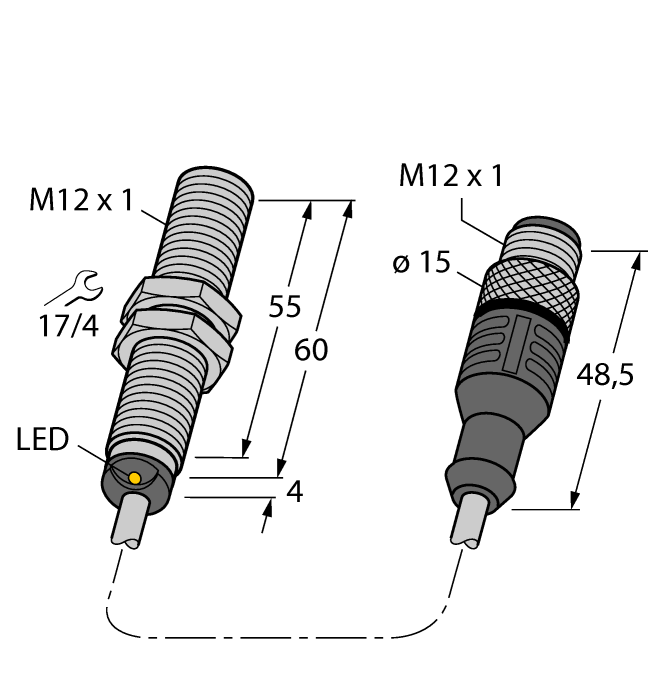  BI2U-MT12E-AD4X-0,3-RS4.23/XOR Turck 4405048