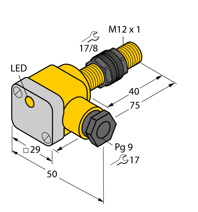  NI8U-P12SK-AP6X Turck 1644700