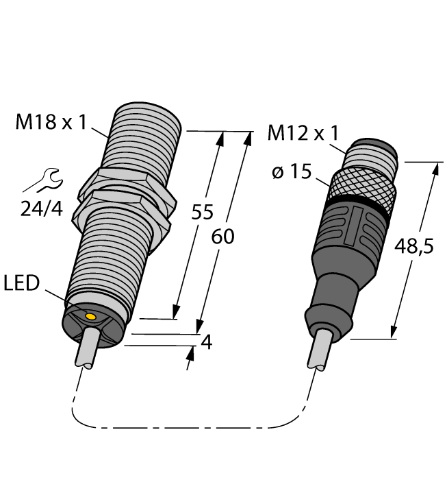  BI5U-MT18M-AD4X-0,3-RS4.23/XOR Turck 4405049