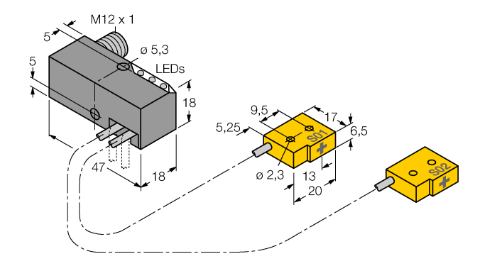  NI2-Q6.5-AP6-0.2-FS4.4X3/S304 Turck 1650047