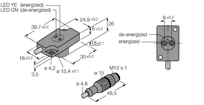  NI1.5-KSR26R-2AD4X2-0.2-RS4.4T/S34 Turck 4430123