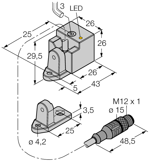  BI10-QN26-AD4X-0.15XOR-RS4.23/S100-S1589 Turck 4470228