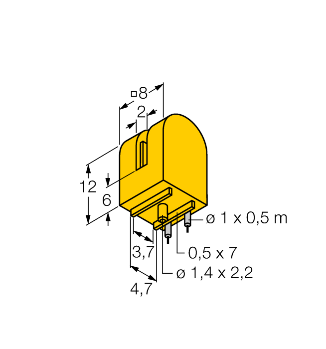  SI2-K08-Y1 Turck 1007700