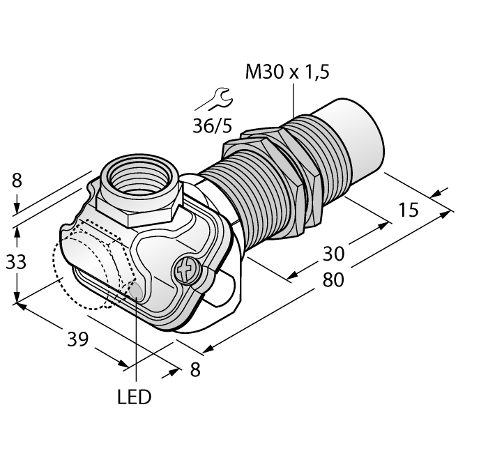  NI15-EM30WDTC-Y1X Turck 4012161