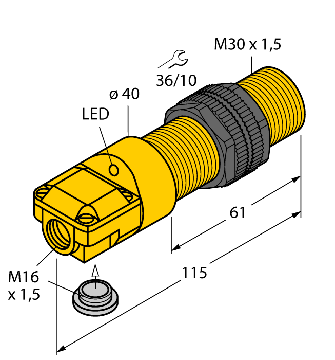  BI10-P30SR-AN6X Turck 16203