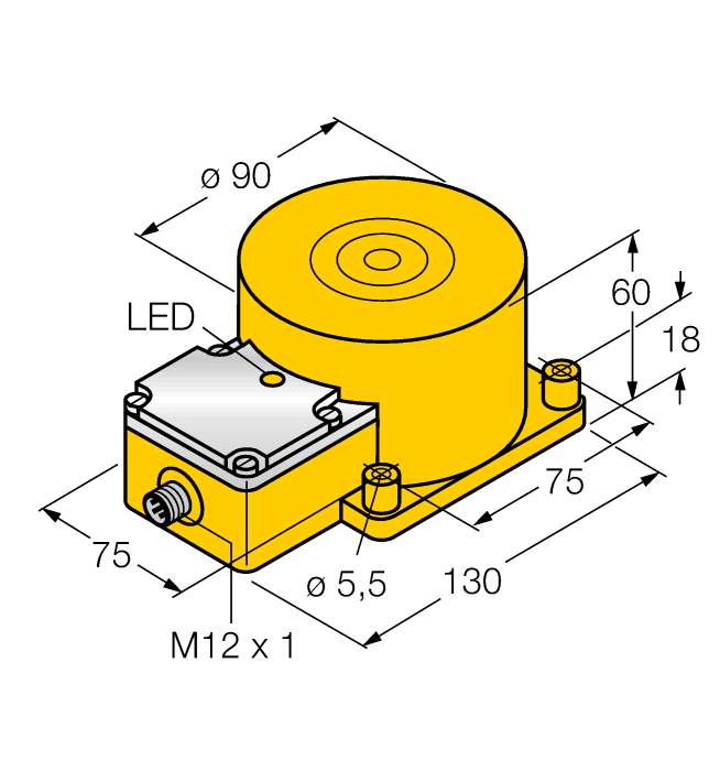  NI100U-K90SR-VN4X2-H1141 Turck 1515510