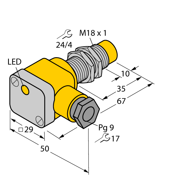  NI10-EG18SK-Y1X Turck 4012150