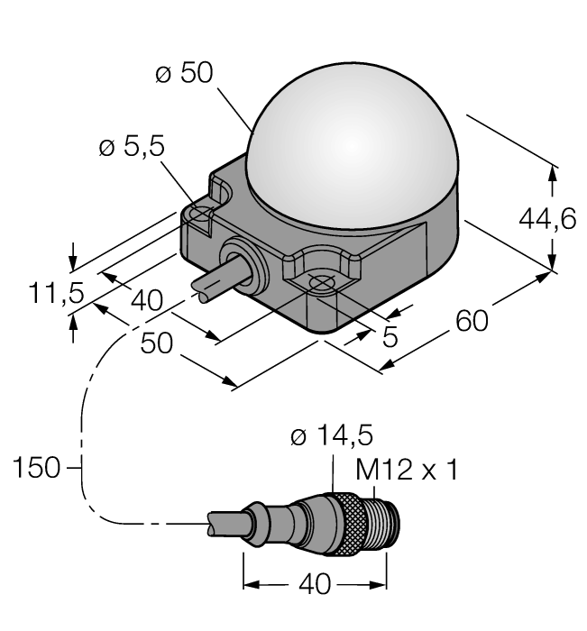  K50FLGRYPQP Turck 3083436