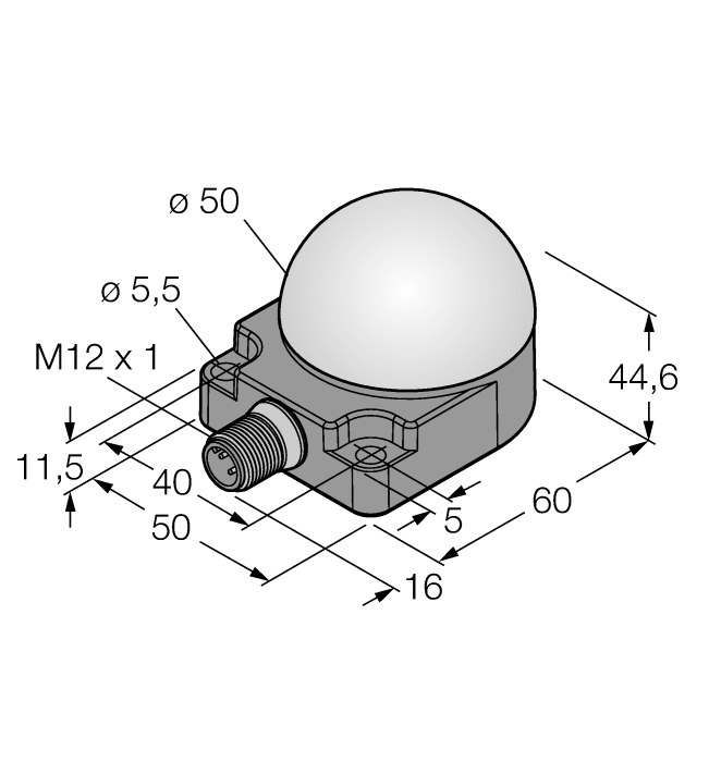  K50FLGRYPQ Turck 3083435