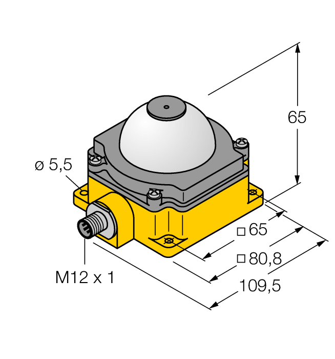  K80LGRAL1YPQ Turck 3079484