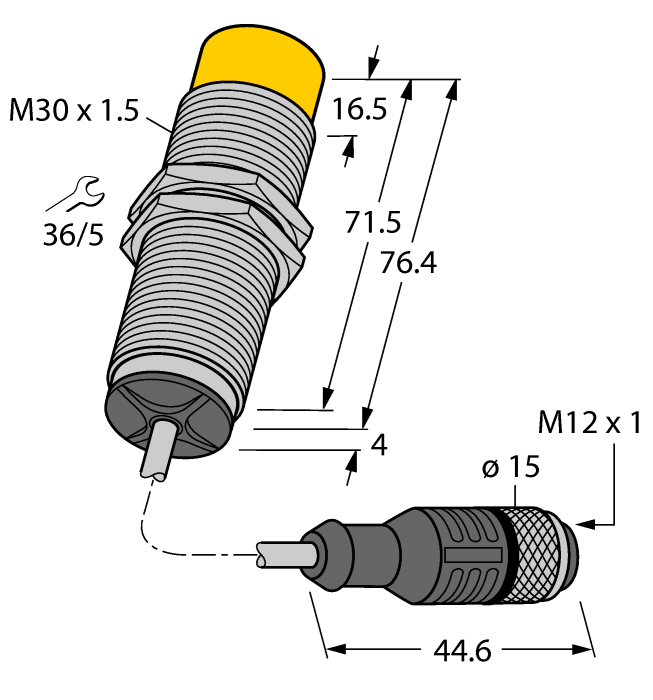  NICS-M30-IOL2P8-0.3-RKC4.4T Turck 4300301