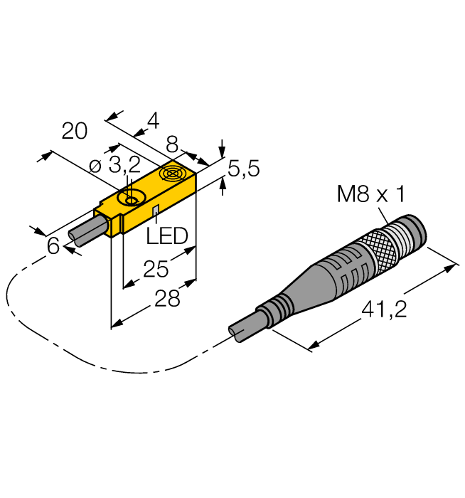  BI2-Q5,5-AP6X-0,3-PSG3M Turck 1613007