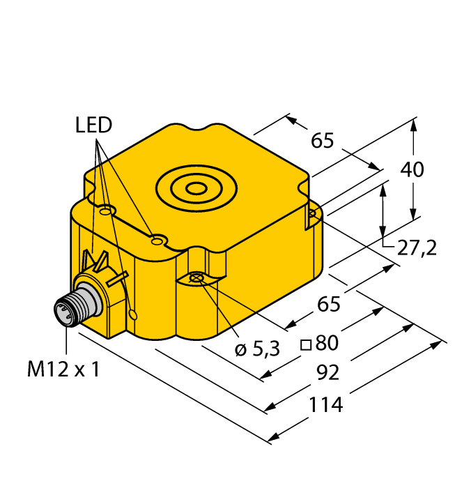  BI50U-Q80-VP4X2-H1141/3GD Turck 1562004