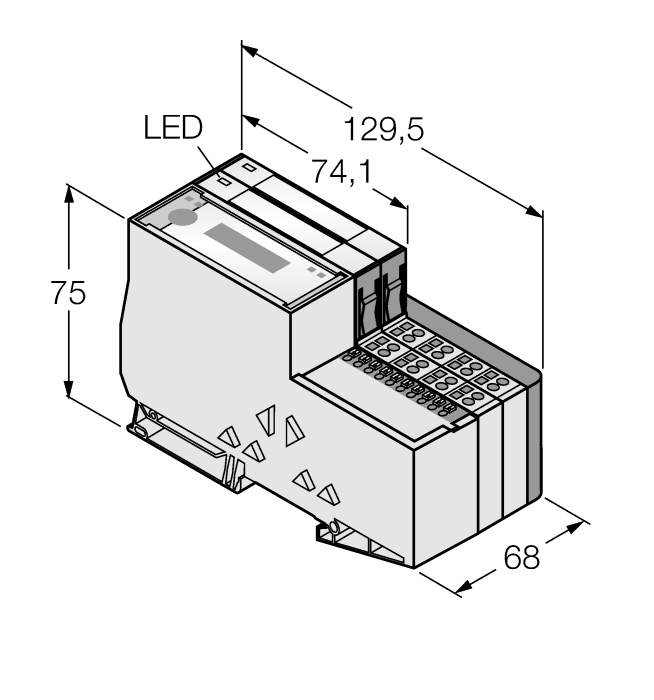  TI-BL20-E-DPV1-S-4 Turck 1545127