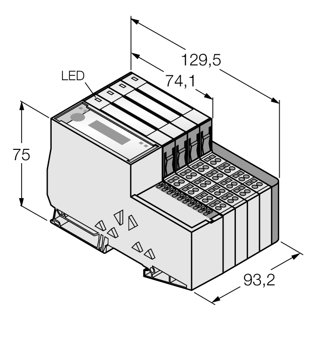  TI-BL20-E-DPV1-S-8 Turck 1545129