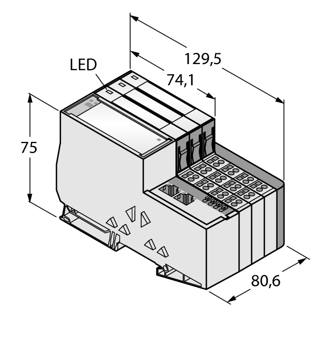  TI-BL20-E-EN-S-6 Turck 7030632