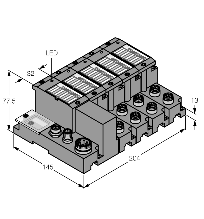  TI-BL67-DPV1-8 Turck 1545031