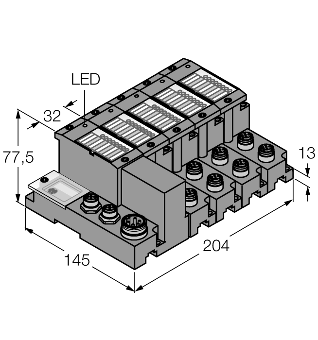  TI-BL67-PG-DP-S-8 Turck 1545097