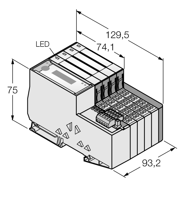  TI-BL20-E-DN-S-8 Turck 1545133