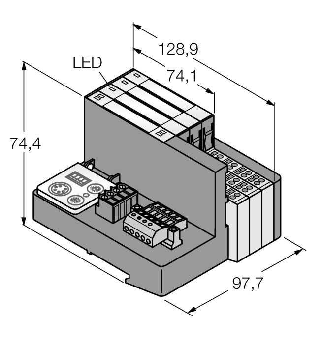  TI-BL20-DN-S-6 Turck 1545080