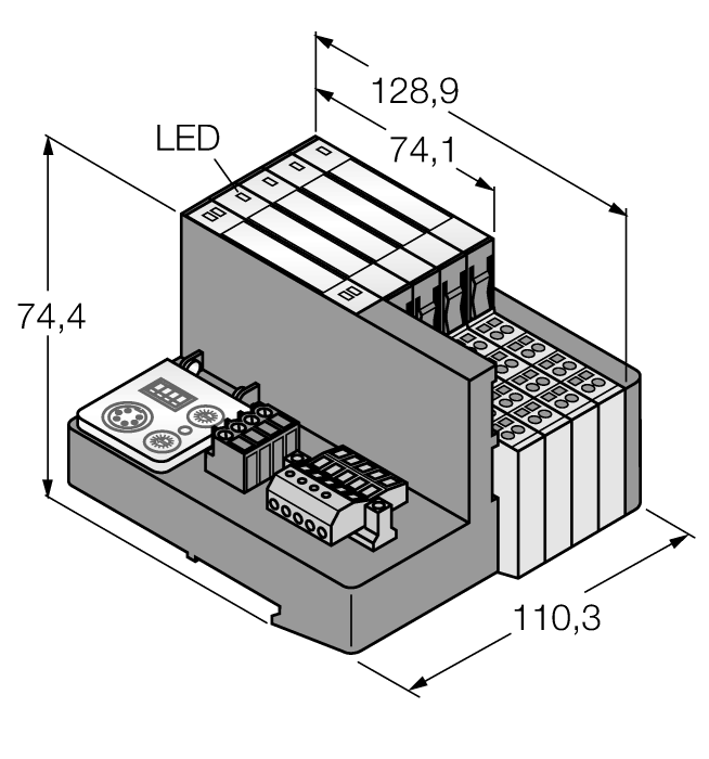  TI-BL20-DN-S-8 Turck 1545081