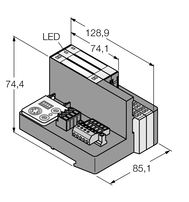  TI-BL20-DN-S-4 Turck 1545079