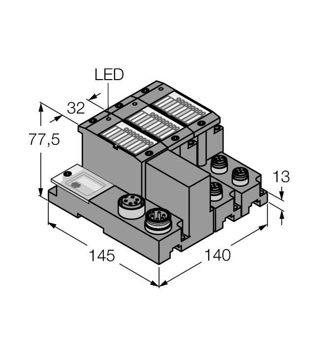  TI-BL67-DN-S-4 Turck 1545115