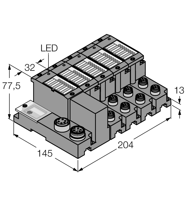  TI-BL67-DN-S-8 Turck 1545117