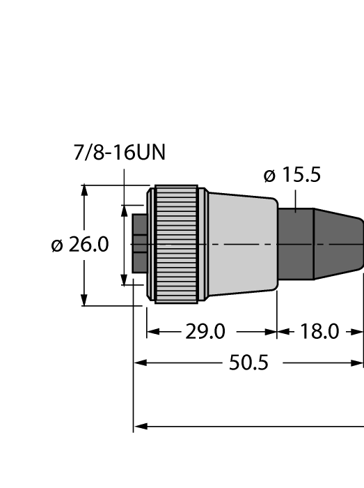  RKV-FBY49BU-15M/5D Turck 8900014