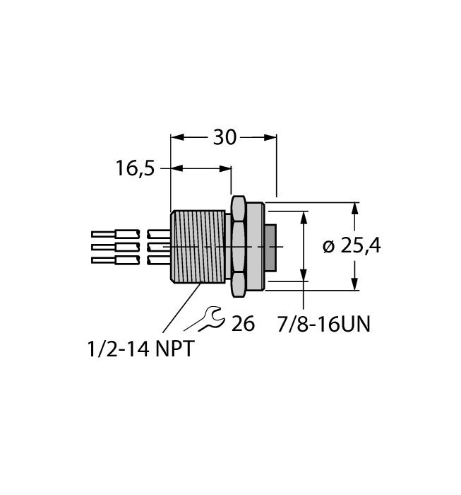  RKFV49-0.3M/14.5/C1117 Turck 6602475