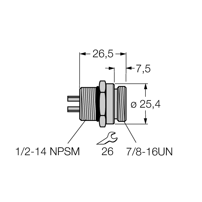  RSFV 49 Turck U3-00703