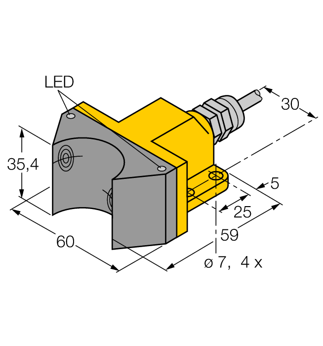  NI4-DSU35-2Y1X2 Turck 1051002