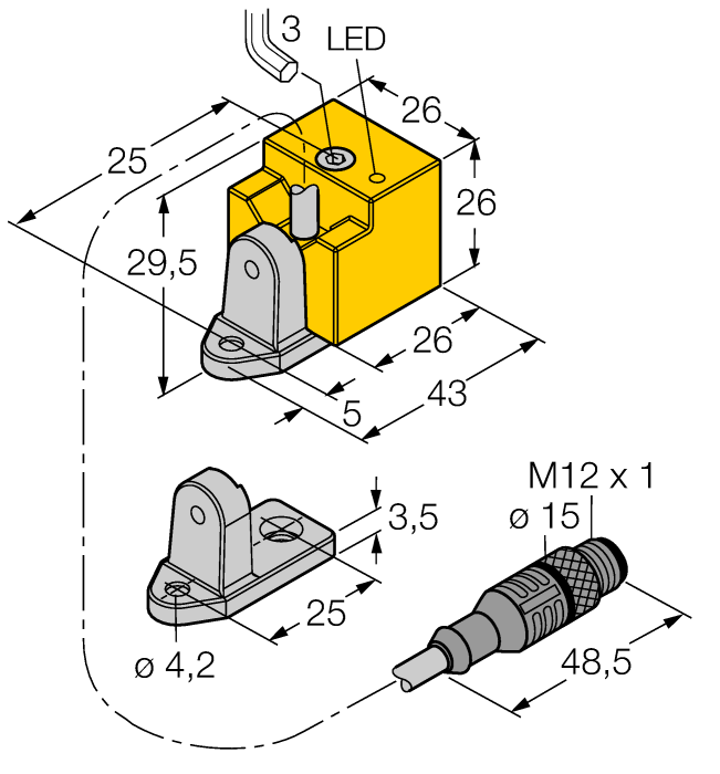  BI10-QN26-AD4X-0.8-RS4.23/S90 Turck 4470223