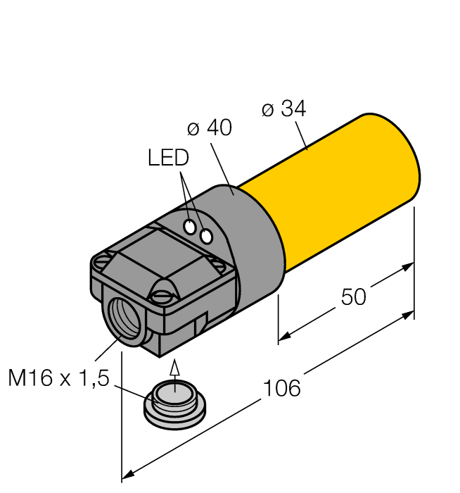  NI20-K34SR-VP4X2 Turck 1565601