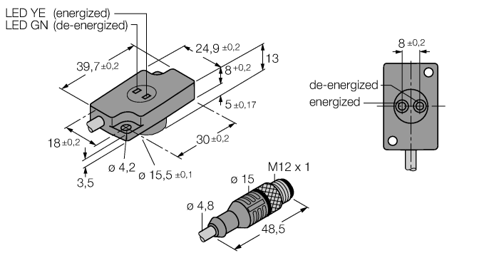  NI1.5-KSR13R-2AD4X2-0.2-RS4.4T/S34 Turck 4430121