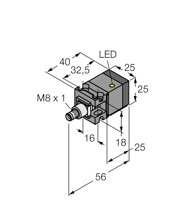  BI10U-CA25-AP6X2-V1131 Turck 1625632