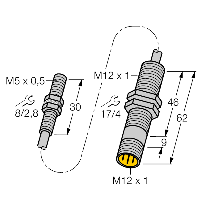  BI1,5-EG05-0,3-M12-SIU-H1141 Turck 1533005