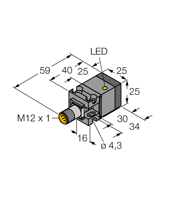  NI15U-CA25-AP6X2-H1141 Turck 1625641