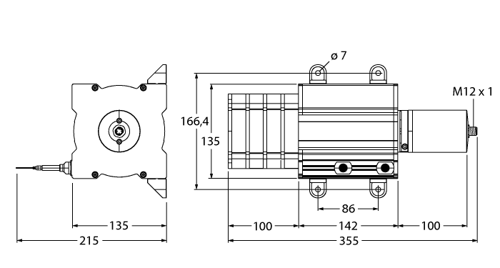  DW40000-135-7E-H1441 Turck 1544603