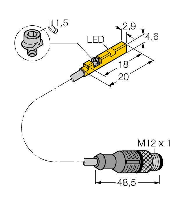  BIM-UNR-AP6X-0.3-RS4 Turck 4685833