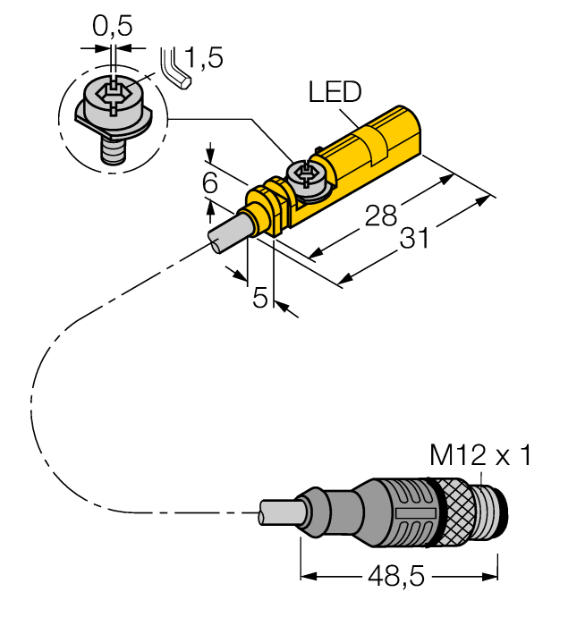  BIM-UNT-AN6X-0.3-RS4 Turck 4685707