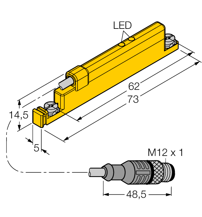  WIM45-UNTL-LIU5X2-0.3-RS4 Turck 1536621