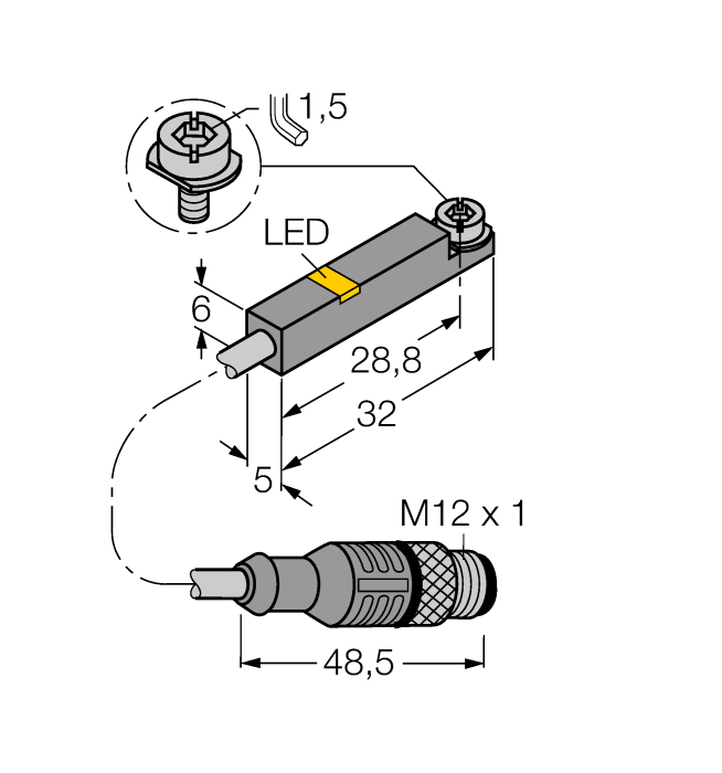  BIM-INT-Y1X-H1141 Turck 1056801