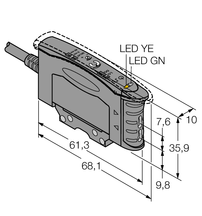  D10AFPGY Turck 3073124