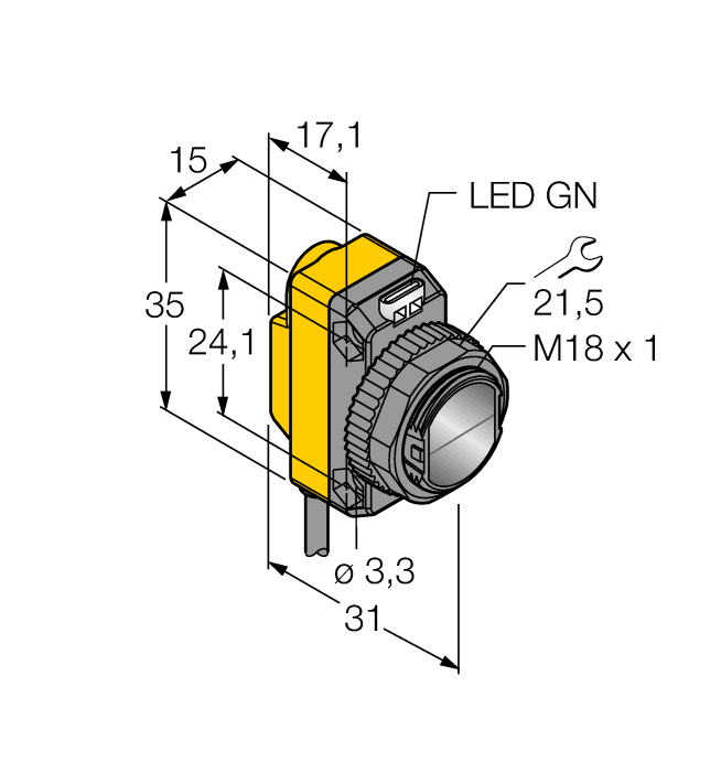  QS186LE Turck 3070252