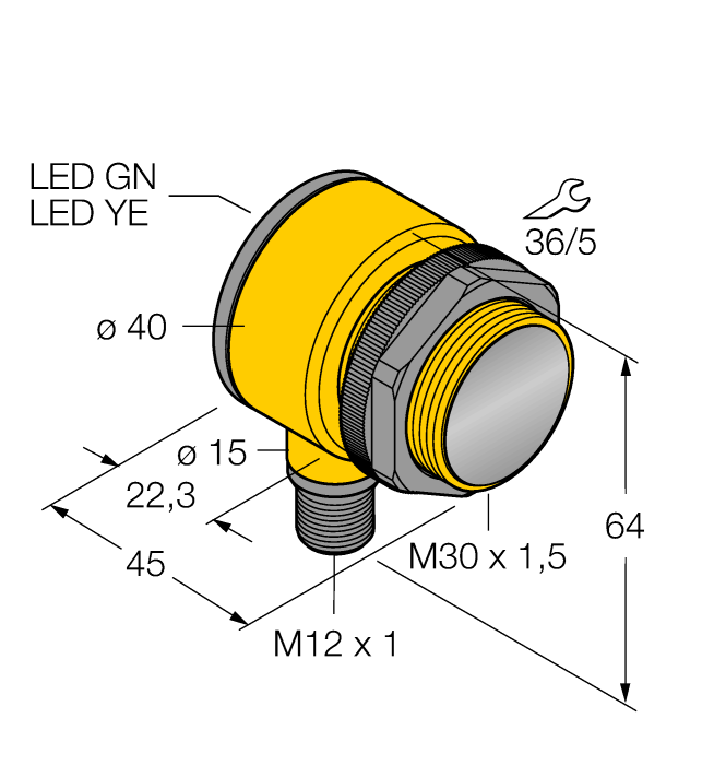  T30SP6RQ Turck 3033444