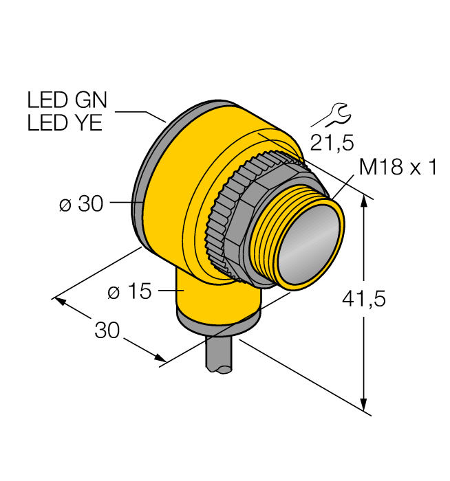  T18SP6D Turck 3034629