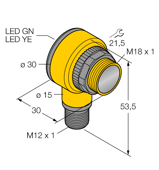  T18SP6LQ Turck 3034740