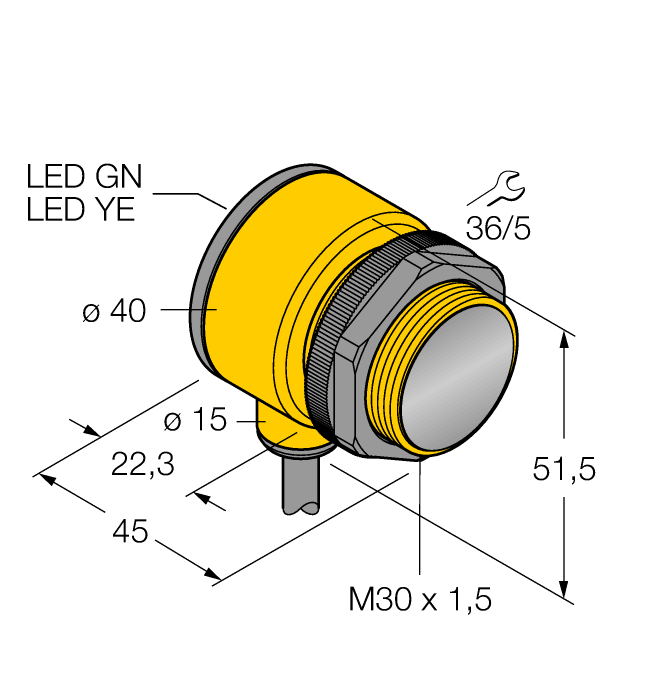  T30SP6LP Turck 3032488